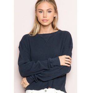 Brandy Melville Laila Top Black